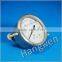 Stainless Steel Liquid Filled Pressure Gauge U Clamp Manometer