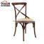 X cross back dining chair with high quality