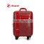 Lady's Fashion PVC Travel Luggage Bags Trolley Luggage Case