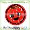 Slip-resistant funny Halloween pumpkin pattern round shape silicone pot holder