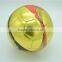 Promotional metallic shine PVC foam football,design your own football ball
