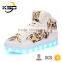 2016 The Newest Man Boot High Neck Shoes For Men LED Light Up Shoe