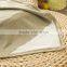 GOTS organic 100% cotton baby bibs, scarfs and burp with exquisite embroidery plain green