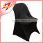 Elastic spandex polyester black folding wedding chair cover pattern