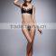 ORA2038+OFA2038 popular thin lace odm oem women lady no padding underwear natural lace bra & panties sexy bra set