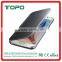 wholesale hot selling mobile phone cover window view electroplating mirror flip case for samsung galaxy s7/s7 edge