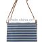 #648 navy style crossbody bag female casual cotton fabric messenger handbag for ladies