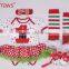 Fashion childrens Christmas wear girls clothing Elegant Kids Clothes Three-Pieces Suit