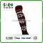 white snow pattern red and white stripe garnet knee-high sports socks