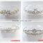 Trendy America style flower pearl lady crown