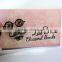 pink colorsynthetic jeans leather label for lady jeans