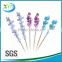High quality cartoon wooden frill picks for party
