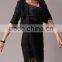 Pretty Steps 2016 autumn cardigan woman fashion black color outwear elegance slim lace cardigan for woman