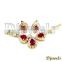 Ruby Diamond Necklace Sets, Bridal Necklace Sets, Indian Bridal Jewellery