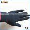 BSSAFETY china black gray colour nylon glove working glove