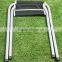 Outdoor metal folding Stool camping chair with pvc fabric