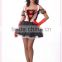 China Sexy Halloween Costumes wholesale sexy cosplay costume red heart queen costume