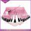 Hot Sale 32pcs Fashional Best Price Pink Synthetic Makeup Brushes Set