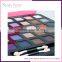 Professional custom makeup 38 color eye shadow palette with single eyeshadow packaging