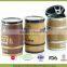 Nuts food class tin can