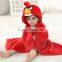 Leopard animal cheap printed bathrobe for kids