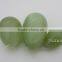 3/set natural green Serpentine jade stone eggs adult sex toys jade eggs with drilled hole
