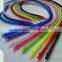 Colorful disposable plastic hookah hose