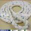 DOCK line| ship|premium 2mm-50mm| Pre-Spliced |Double braid Polyester | white