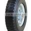 solid rubber cart wheel 2.50-4