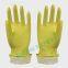 yellow rubber glove women