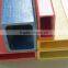 Fiberglass reinforced plastic GFRP steel Engineering support Rectagular tube