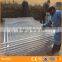 Portable galvanized Australia New Zealand temporary fence with plastic concrete feet