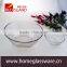 2016 wholesale hight white glass bowl ,Soccer shaped salad glass bowl,