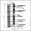 Height Adjustable Home Kitchen Pantry Storage Racks Organizer Pot Pans Lid Cookware Iron shelf