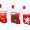 2016 Non-woven Christmas Stocking, Hanging Christmas Ornaments Decoration Supplies