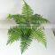SJ3001023 Nice quality plastc leaf for home decorations/fake Boston Fern leaves