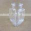 triangle shaped glass storage jar