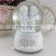 new products resin angel baby crystal ball with light