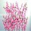 SJ20170008 artificial peach flower branch pink peach branch decoration