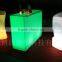 LED rectangle table/color full led bar chair/led bar furniture