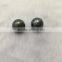 11-12mm Genuine Black Tahitian Pearl Beads For Jewelry Making