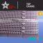 T-300 Plastic Belt with flights and hooks/modular plastic conveyor belt