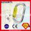 Twist Lock 25KN O Type Climbing Aluminum Carabiner With CE Certificate