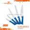 A3024 Cool Design 5pcs Stainless Steel Knife Set with Non-stick Coating