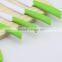 Ceramic Kitchen Knives Set With Green Handle