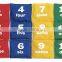 12 Number Reinforced Nylon Bean Bags