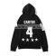 Custom Wholesale Fashion hip hop hoody Blank zipper Hoodies Men