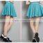 New Design Wholesale Clothing Manufacturer Petite Box Pleat Flippy Skirt