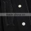 Wholesale Ladies Apparel Front Patch Pockets Black Wool Blend Jacket(DQE0354C)