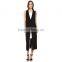 2016 whlolesale china casual dress long black maxi dress two piece dress